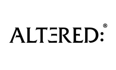 Altered's logotype.
