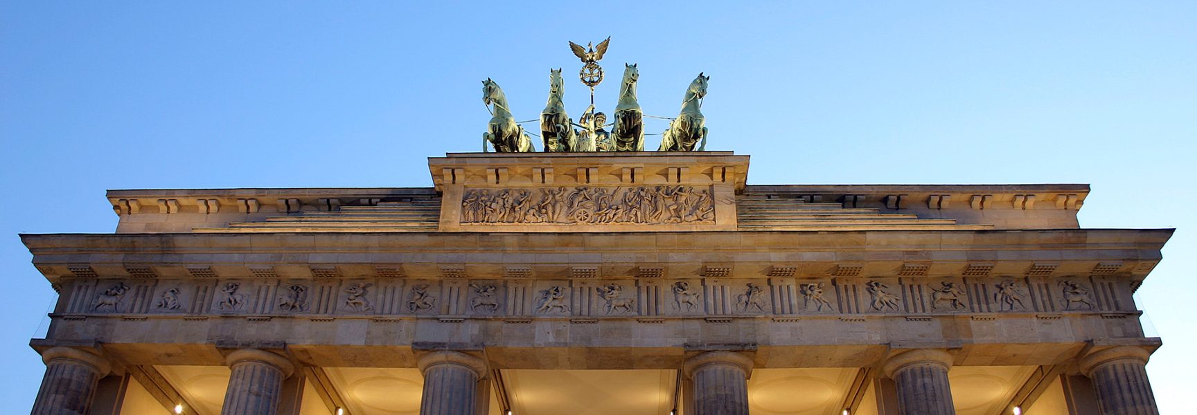 Brandenburg Tor in Berlin, Germany.