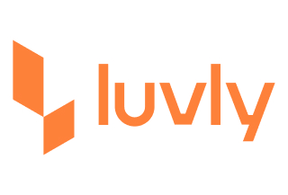 Luvly's logotype.