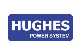 Hughes power system's logotype.