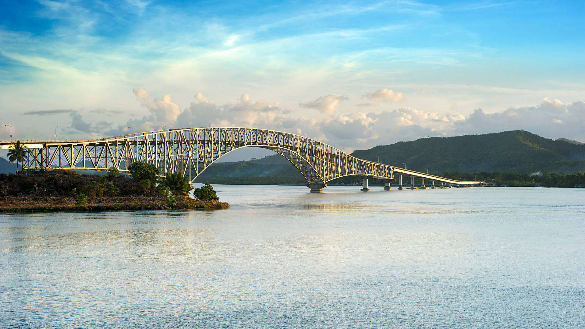 San Juanico Bridge.