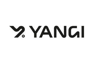 Yangi's logotype.